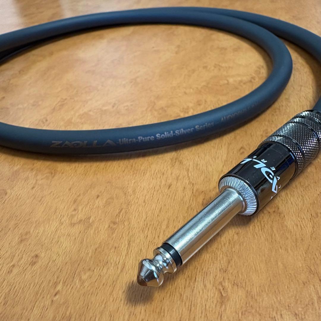 ZAOLLA ザオラ オーディオ用ケーブル 純銀 XLRオス－フォン 0.9m