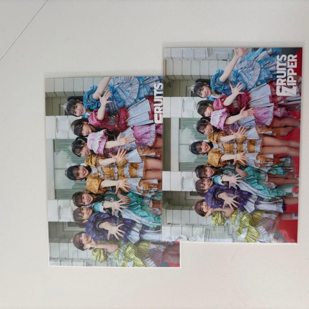 FRUITS ZIPPER るな推し活グッズ紫まとめ売り公式一式セット 仲川瑠夏