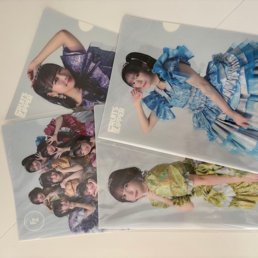 FRUITS ZIPPER るな推し活グッズ紫まとめ売り公式一式セット 仲川瑠夏