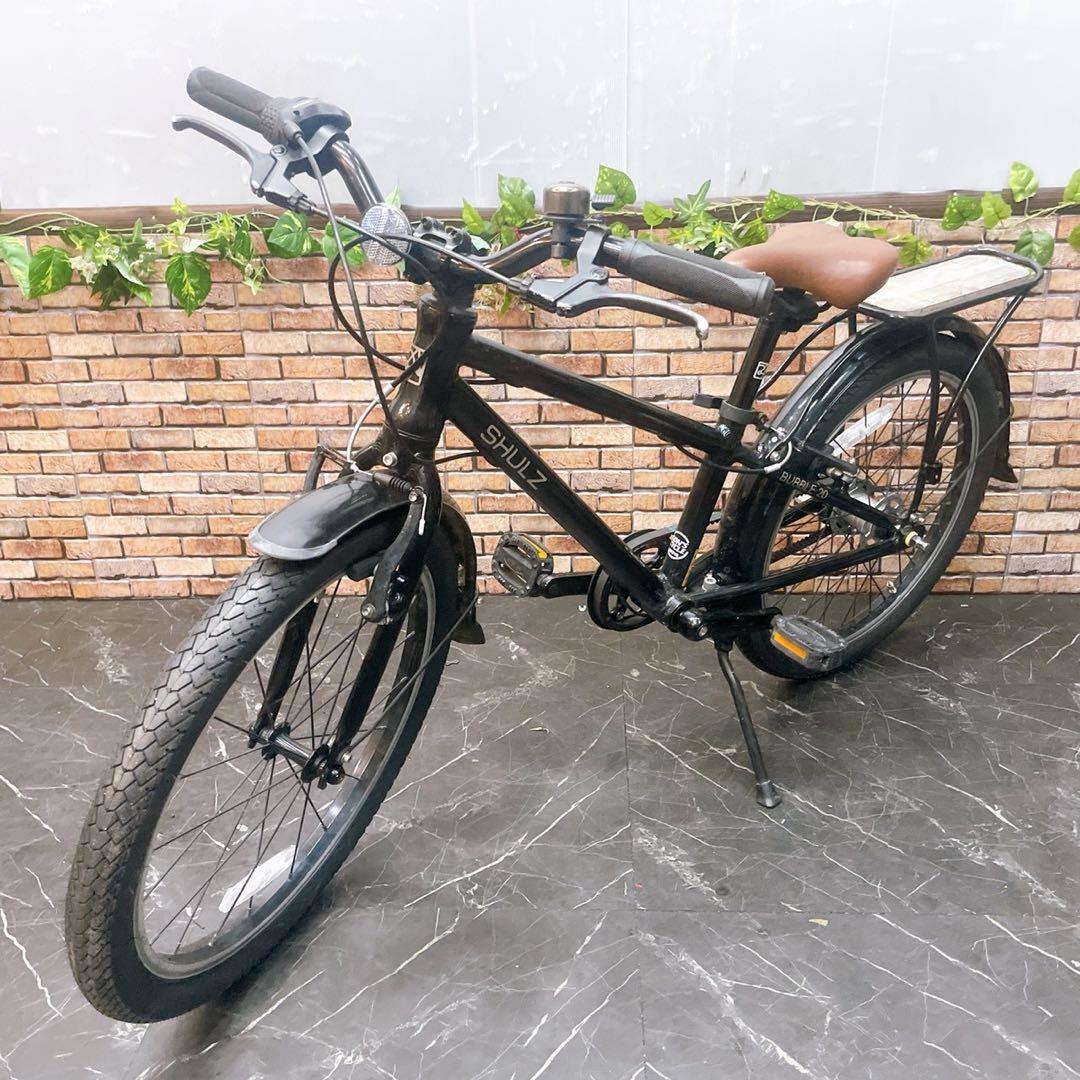 【35】子供用自転車 子供車 SHULZ bubble 20ブラック 20インチ