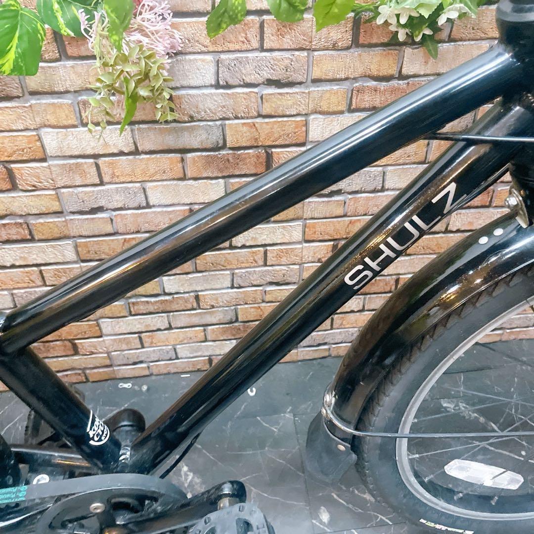 【35】子供用自転車 子供車 SHULZ bubble 20ブラック 20インチ