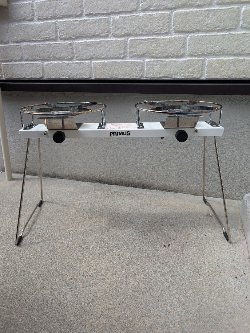 ⭐️イワタニ PRIMUS P-2C ツーバーナーコンロ 完動品！