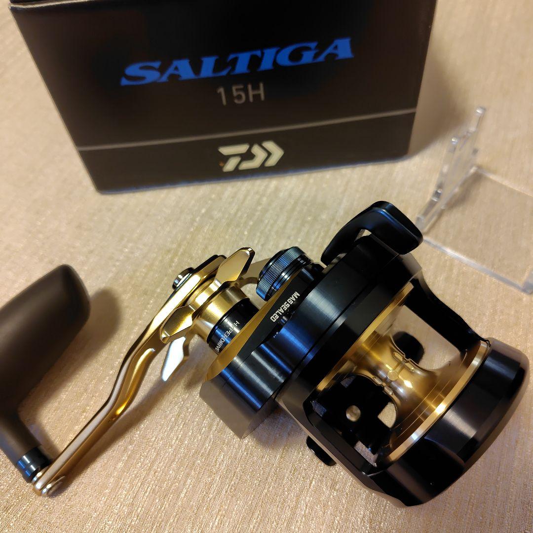 オナガグレ様　　　　　　ダイワ　ソルティガ15H　ベイトリール　右巻