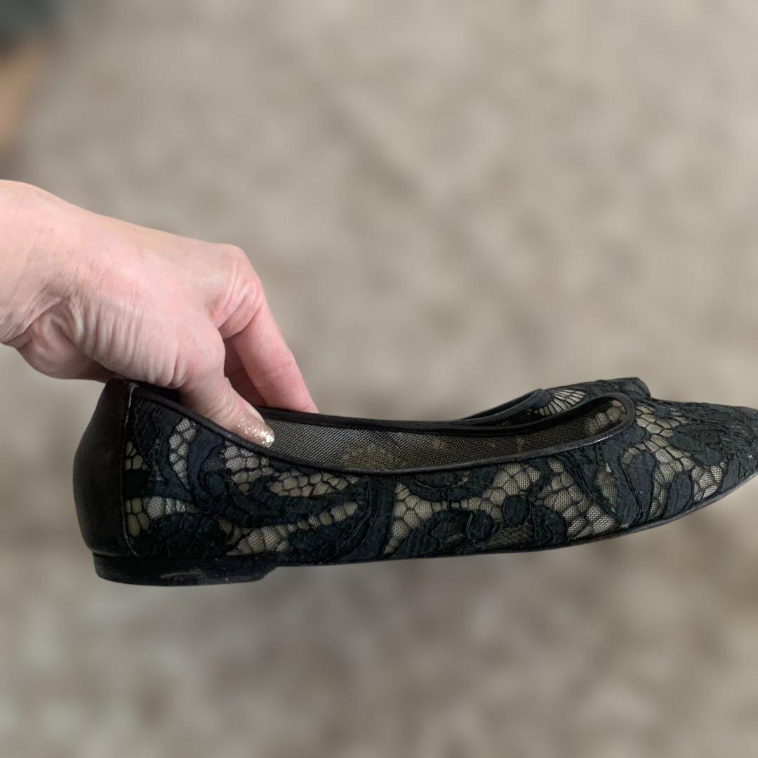 GIVENCHY ジバンシー バレエシューズ　レース　フラット