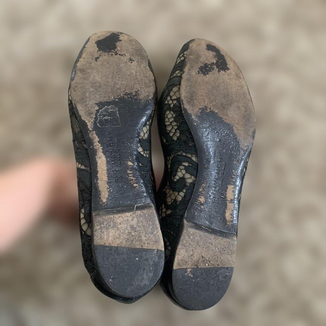 GIVENCHY ジバンシー バレエシューズ　レース　フラット