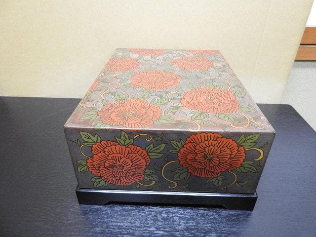 花模様文箱　MA416