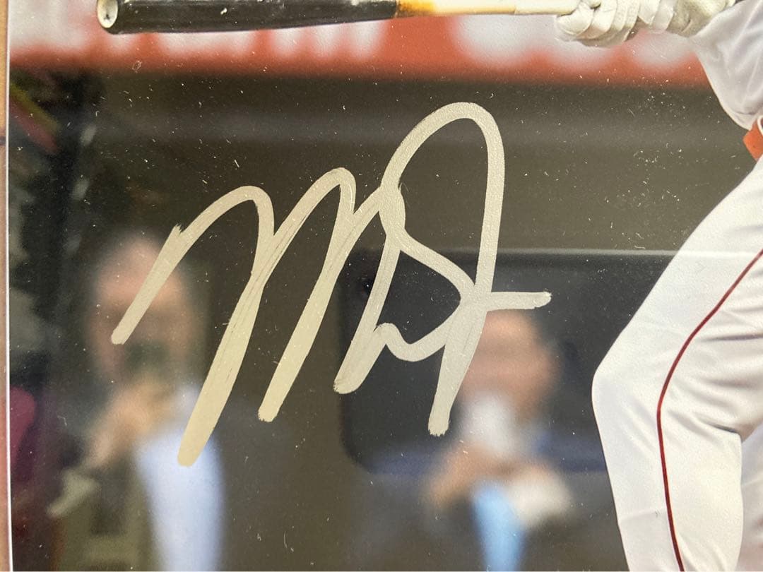 マイク・トラウト直筆サイン入りフォト
