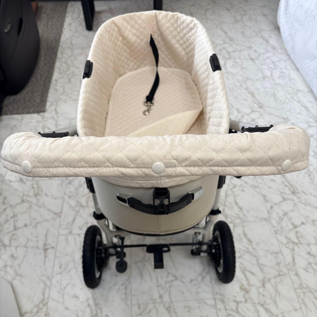 ハンドメイド製作！エアバギードーム3 (ラージサイズ)生成り色 3点セット