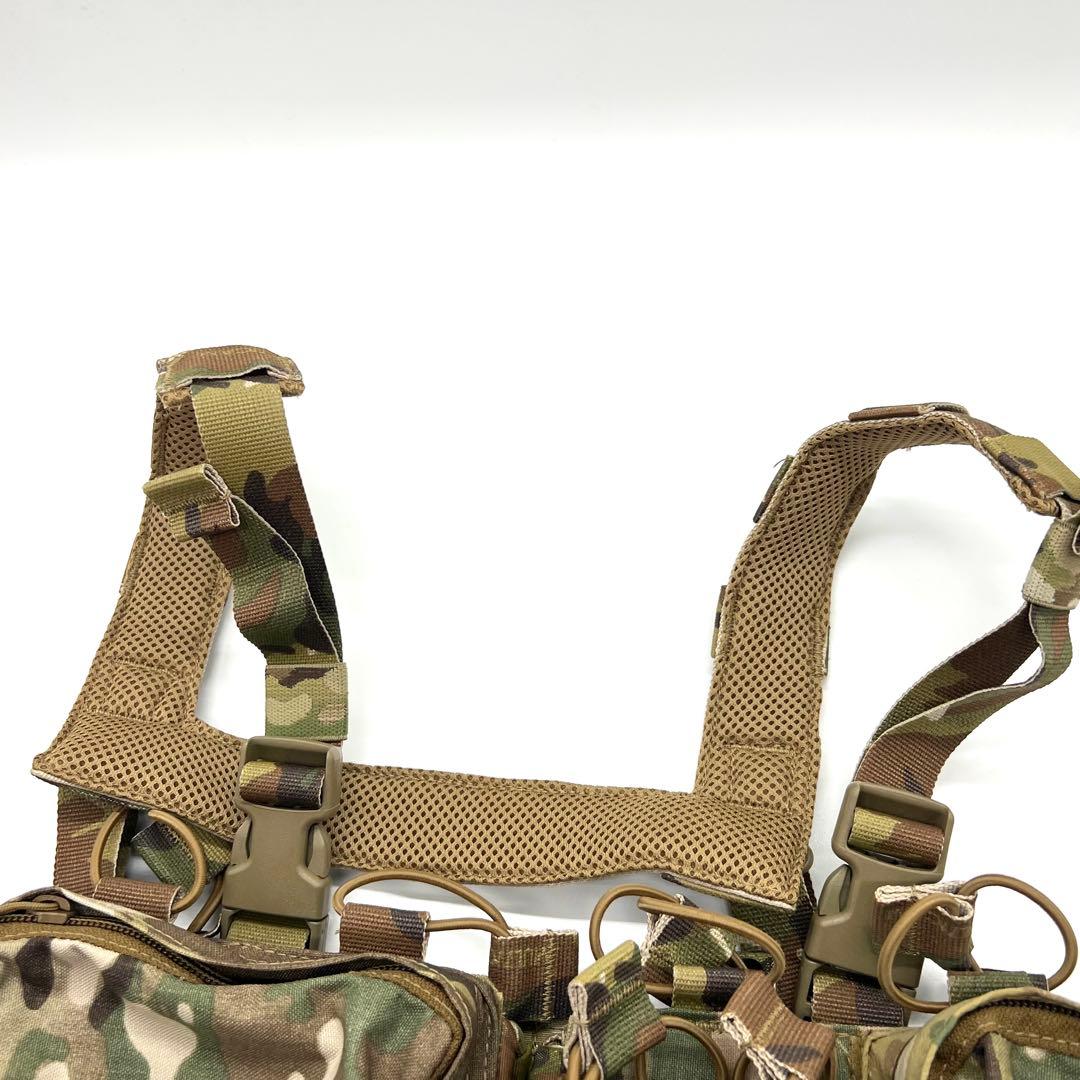 実物未使用 TYR コンバット アジャタスタブル チェストリグ マルチカム
