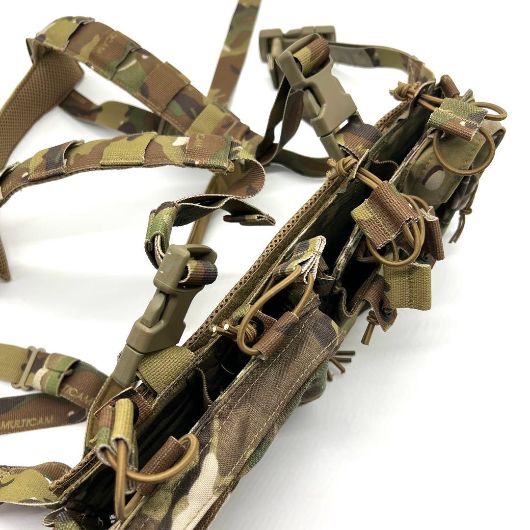 実物未使用 TYR コンバット アジャタスタブル チェストリグ マルチカム