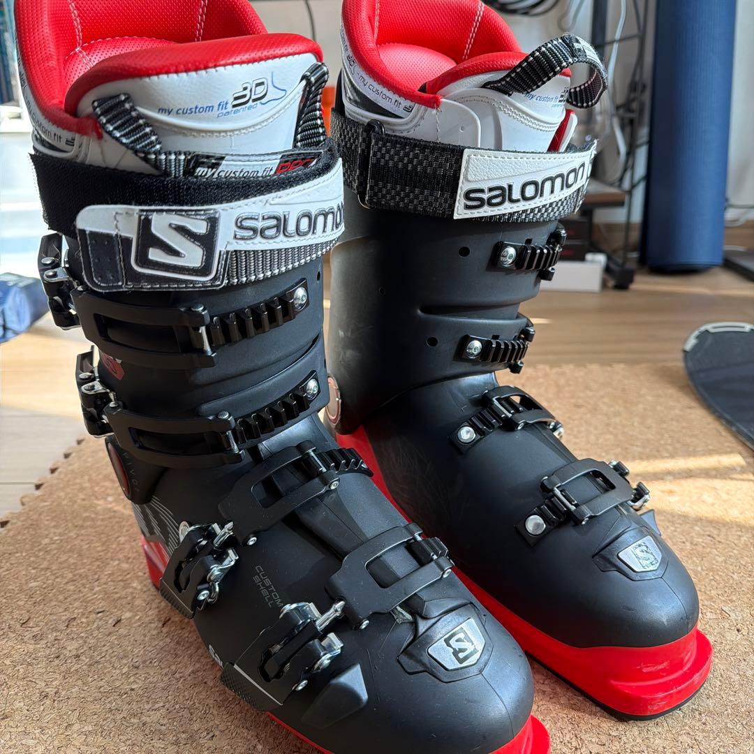 【中古】サロモン スキーブーツ XMAX 100 サイズ26/26.5cm