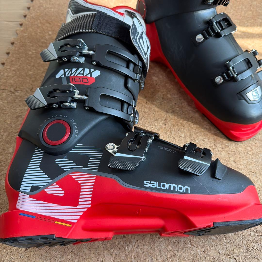 【中古】サロモン スキーブーツ XMAX 100 サイズ26/26.5cm