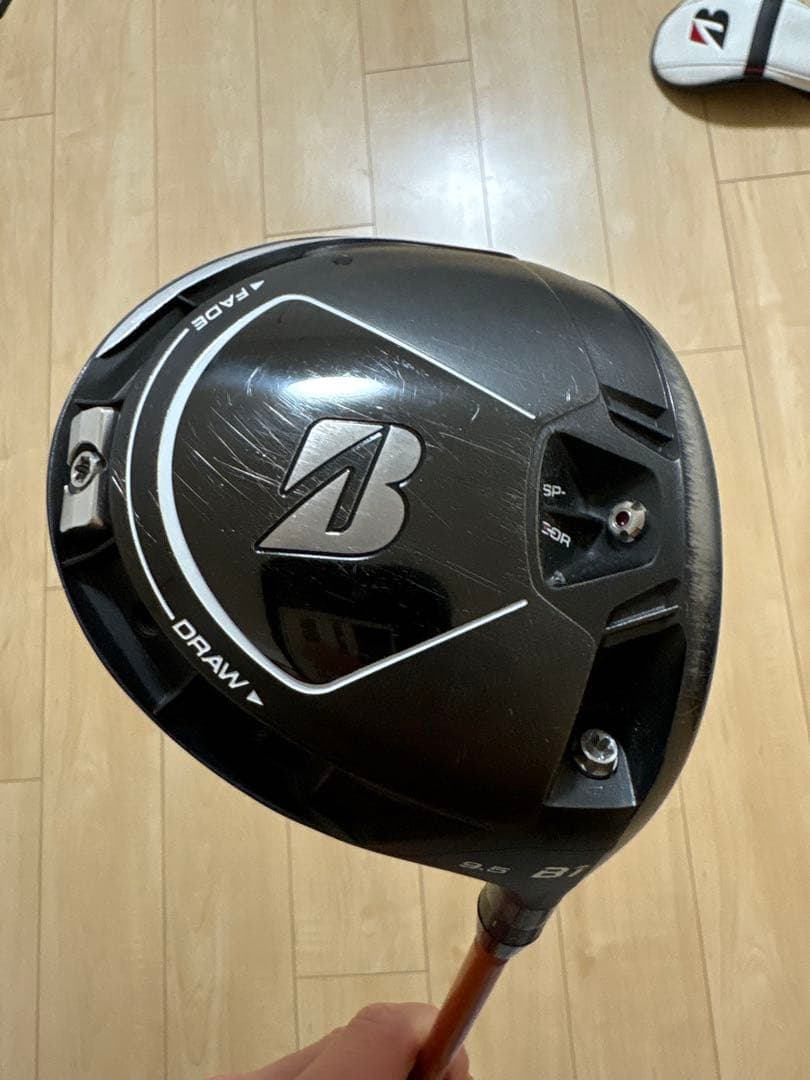 ブリヂストン B1ドライバー ヘッドカバー付き