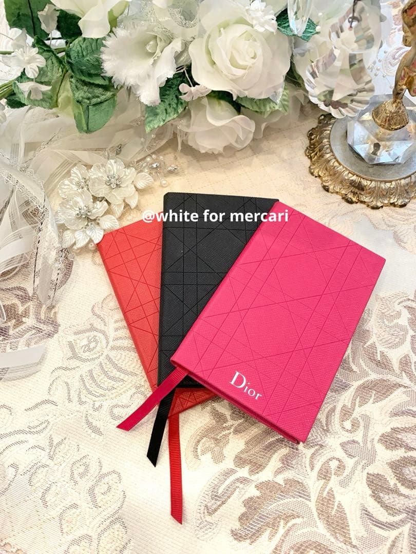 DIOR 非売品 ノートセット3冊プレゼント♡専用ケース付き