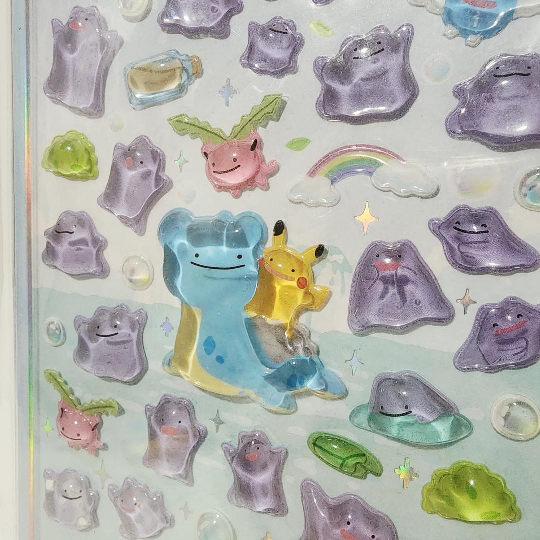 ★ラスト1点★ 韓国 ポケモン ポップアップ メタモン ボンボンドロップシール