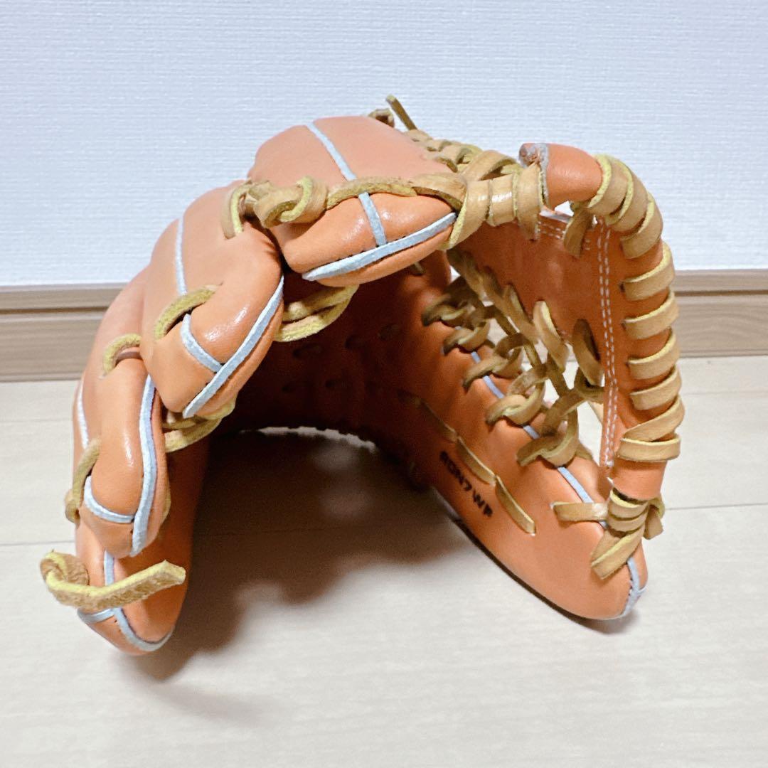 極美品 Wilson ウィルソン D-MAX 一般軟式 左利き用 外野 グローブ