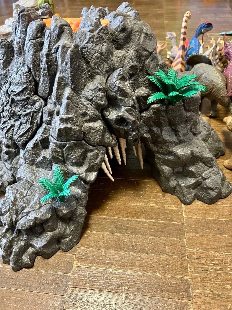【まとめ売り】シュライヒ　火山・ 洞窟・フィギュアセット
