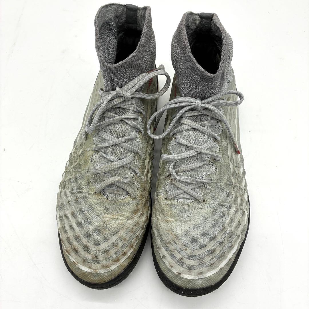 ナイキマジスタXプロキシモ　グレー ハイカット フットサルシューズ