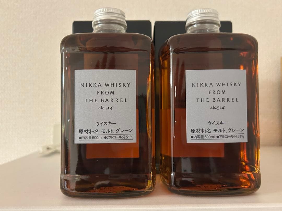 フロムザバレル　NIKKA FROM THE BARREL 2本セット　箱付き