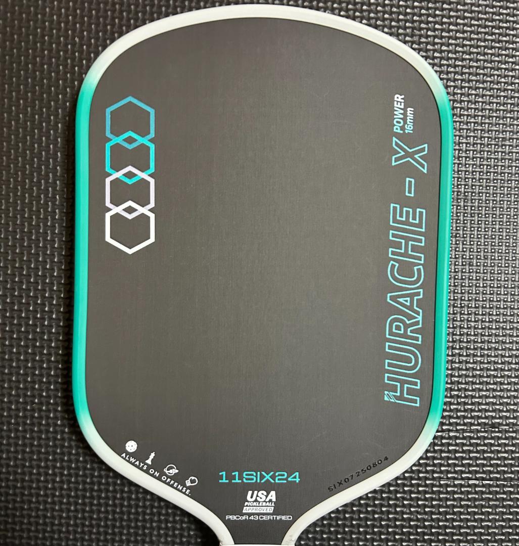 11SIX24 HURACHE - X パワーUSED ピックルボールパドル