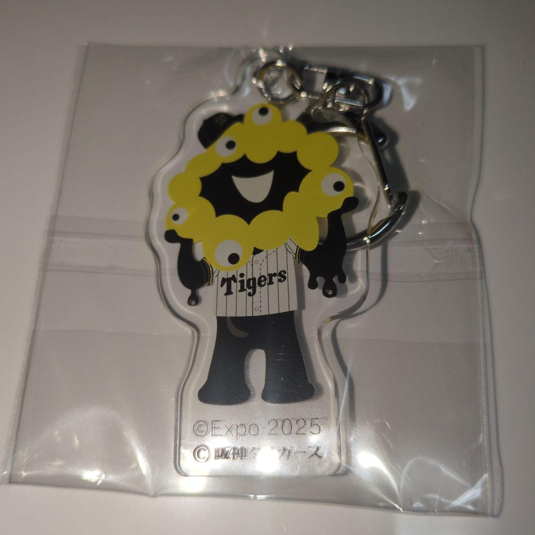 ミャクミャク✕Tigers　コラボアクリルキーホルダー　コンプリートセット 6種