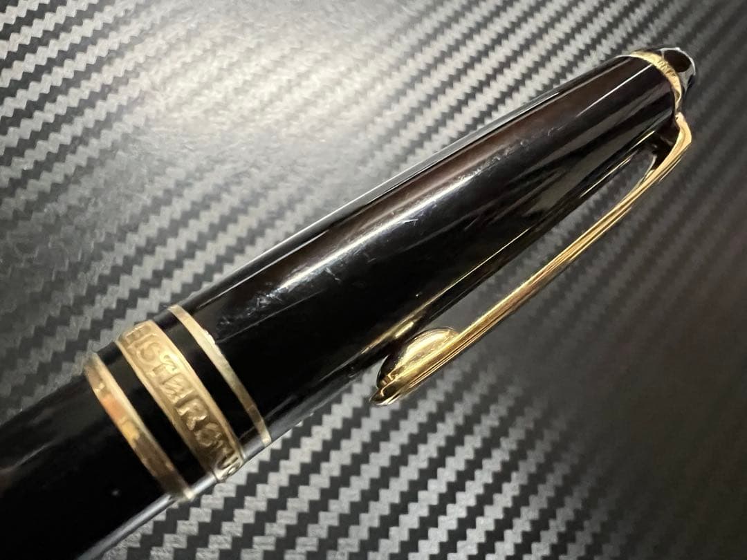 未使用に近い モンブラン 164 クラシック ボールペン ブラック