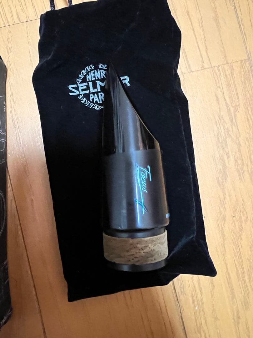 バスクラ　マウスピース　Focus　 ボナード バスクラ逆締め 金メッキ