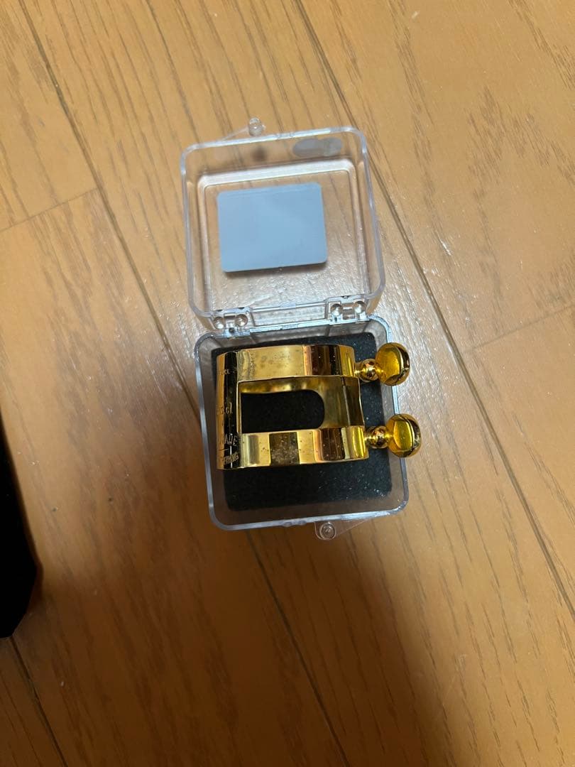 バスクラ　マウスピース　Focus　 ボナード バスクラ逆締め 金メッキ