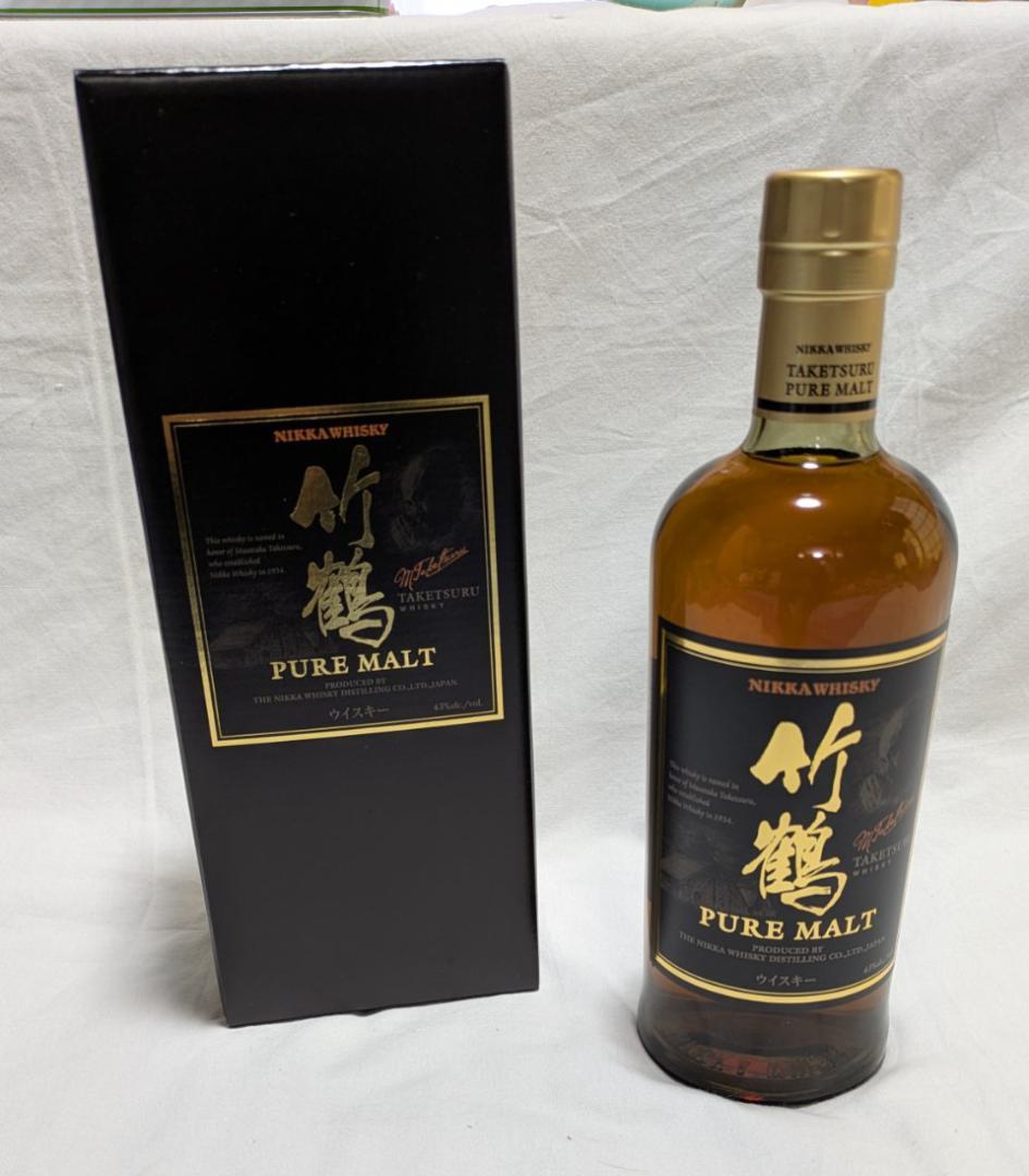 未開封 竹鶴　箱付き　ニッカウイスキー ピュアモルト 700ml