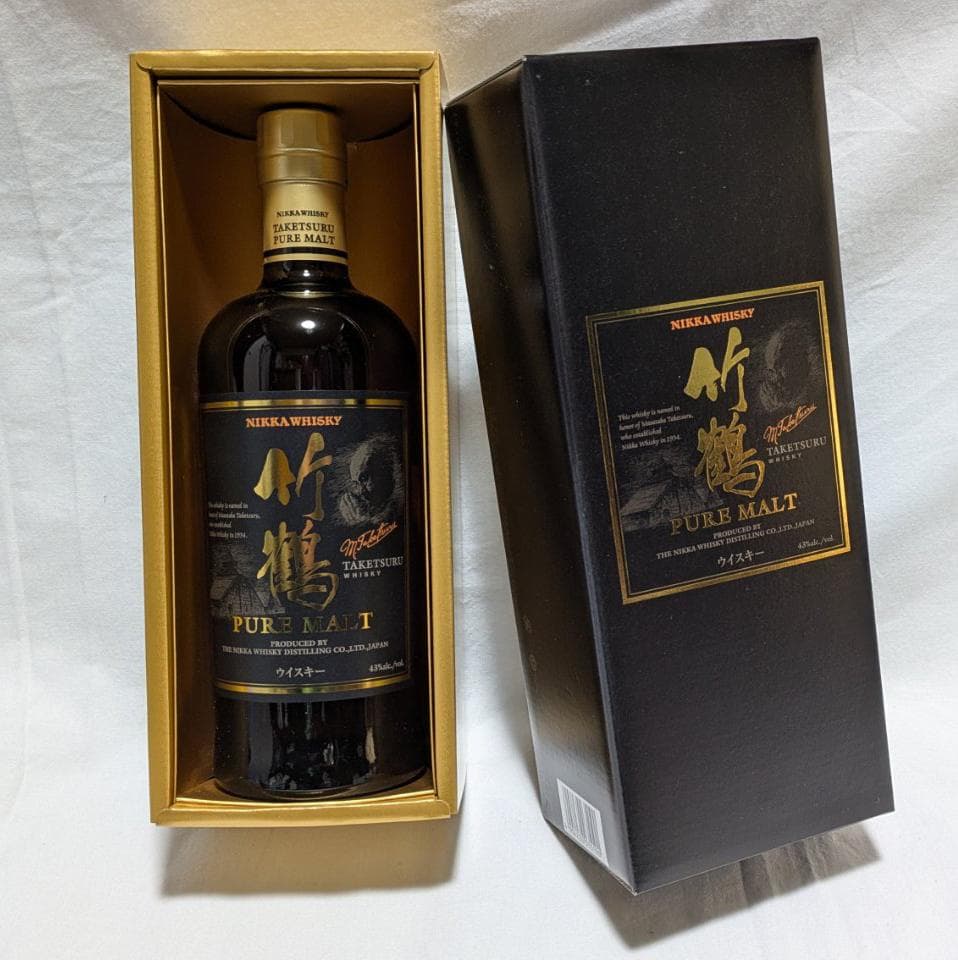 未開封 竹鶴　箱付き　ニッカウイスキー ピュアモルト 700ml