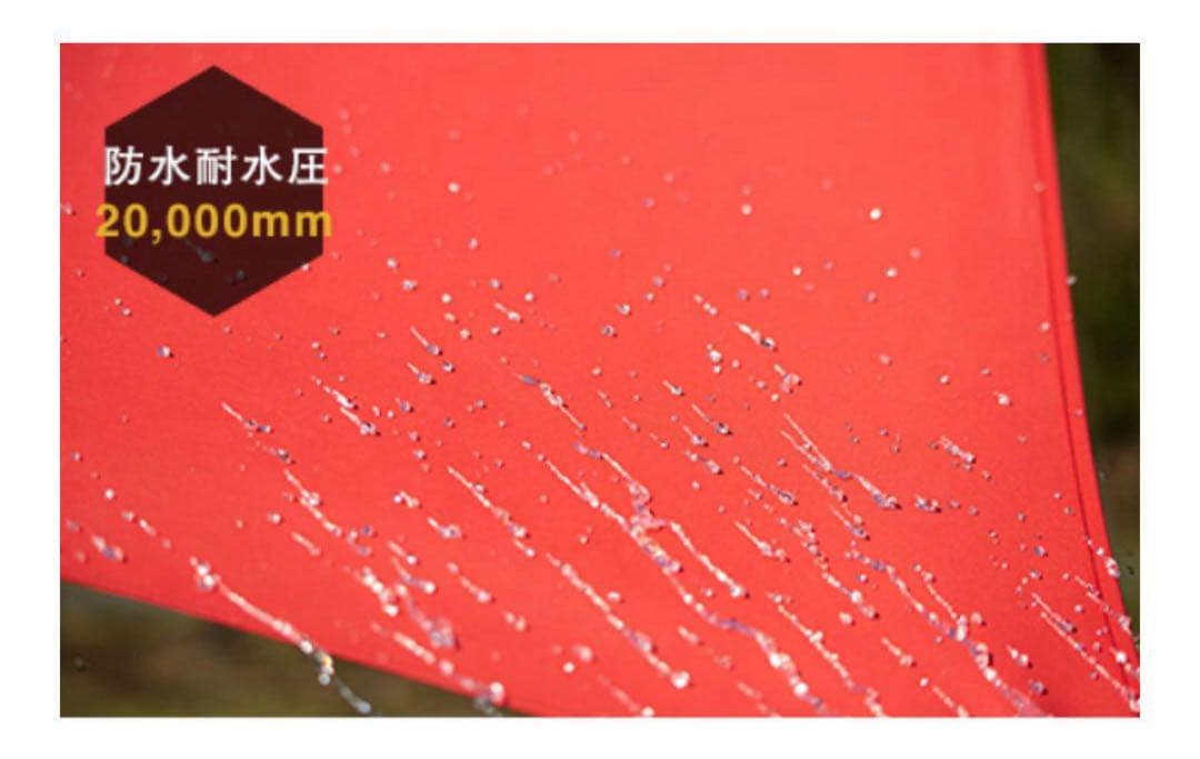 HILLS FIELD タープ 赤