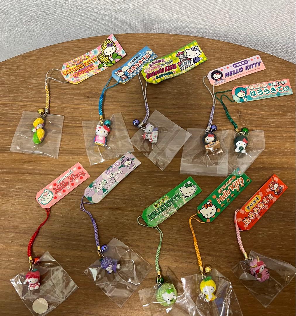 ご当地キティ　根付け　10種セット　おまとめ売り