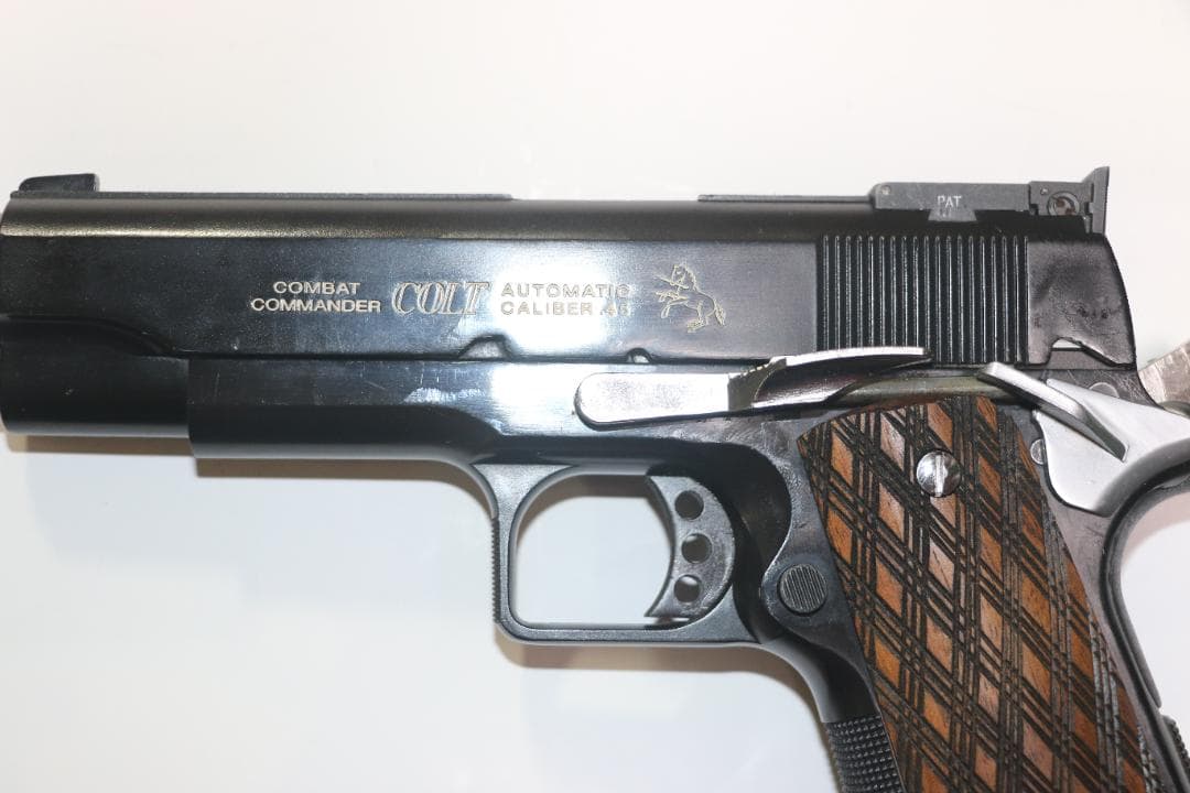 超希少ウェスタンアームズABS樹脂製モデルガン コルトトコマンダーカスタム合法品