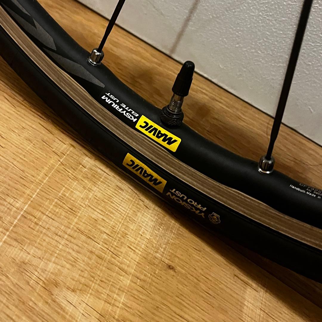 MAVIC KSYRIUM ELITE UST ホイールセット チューブレス