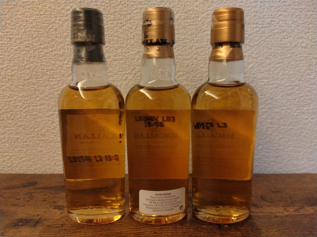 【kg,o】 ミニチュアボトル8本セット