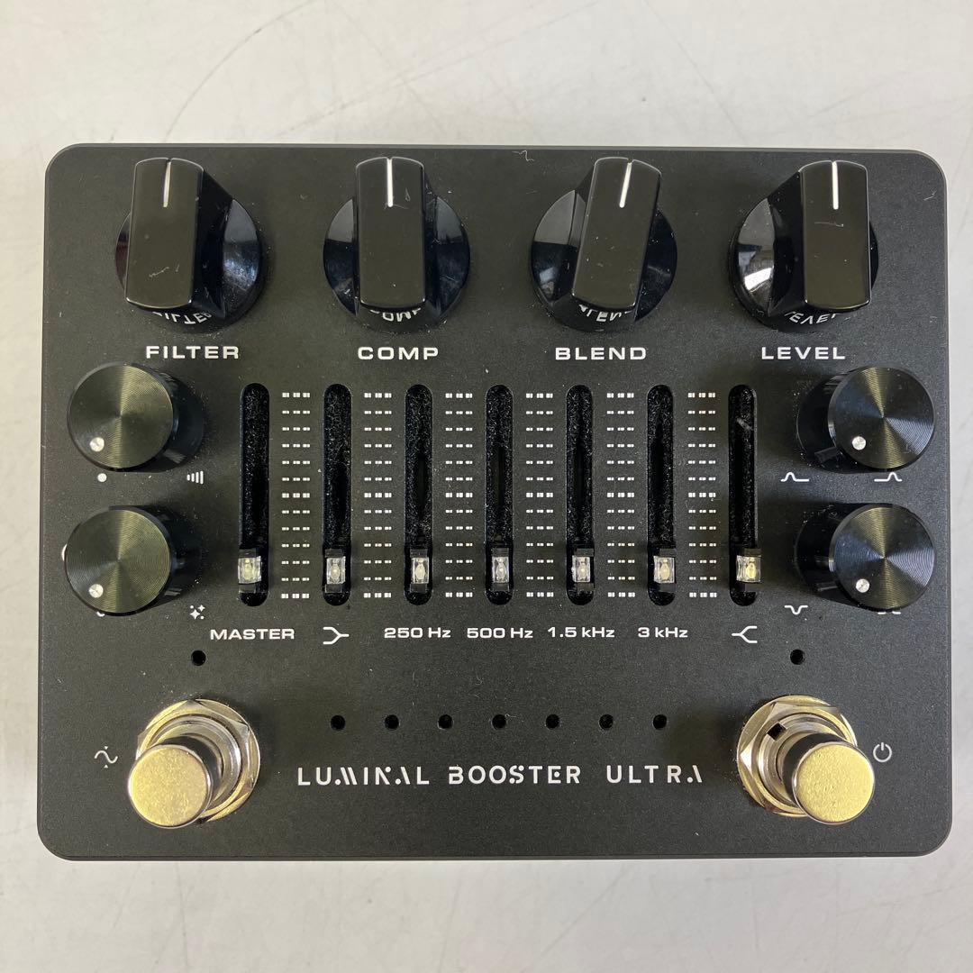 【美品】 ダークグラス ルミナス ブースター ウルトラ ベースエフェクター