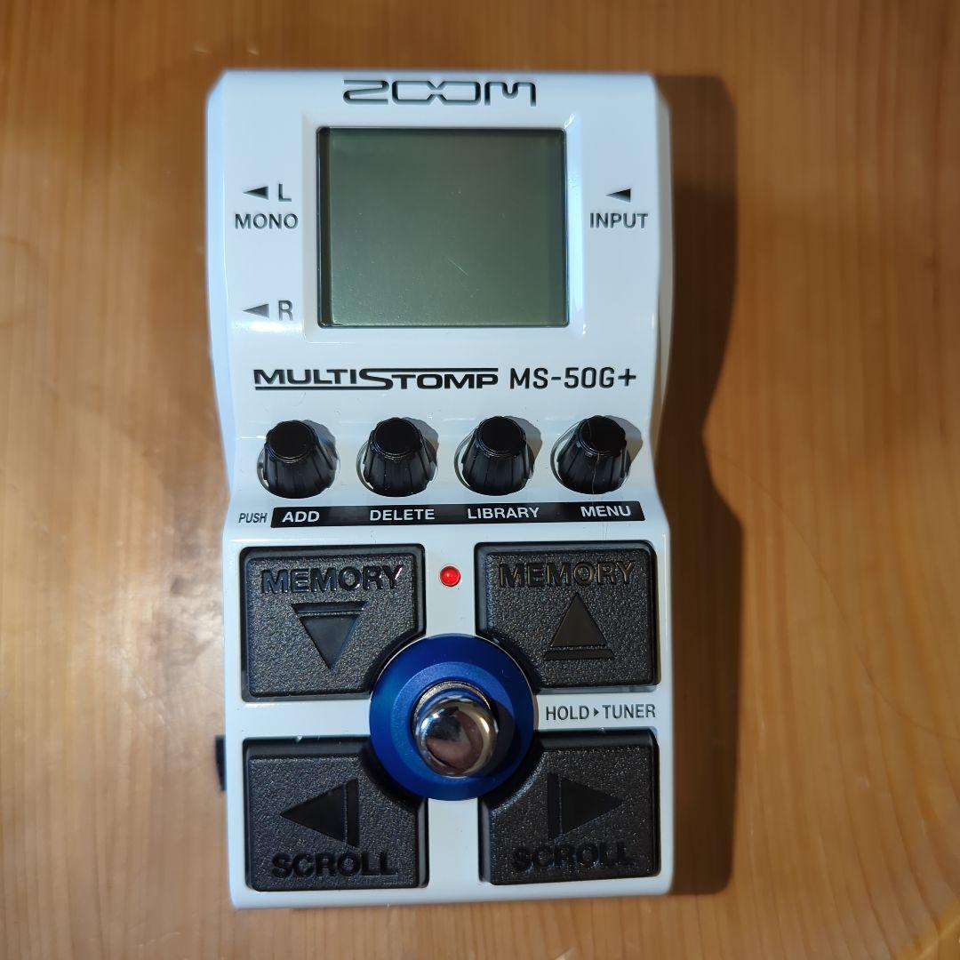 【未使用、新品同様】ZOOM MS-50G+ マルチエフェクター