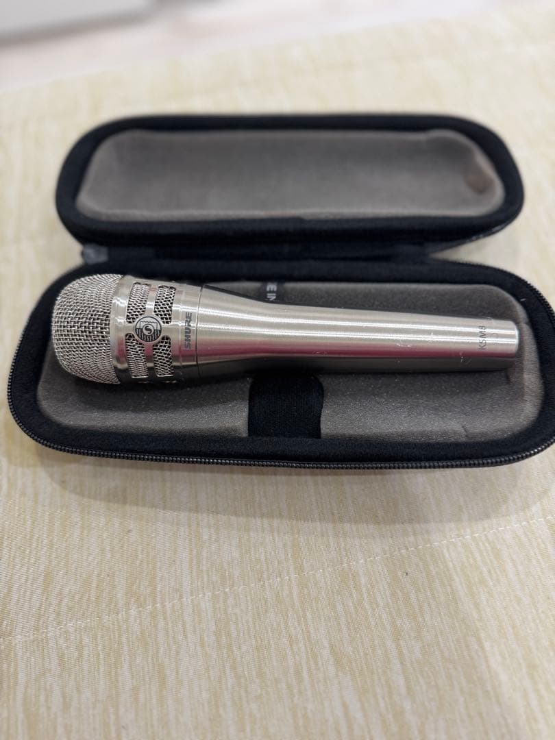 KSM8 SHURE ダイナミックマイク シルバー ケース付き