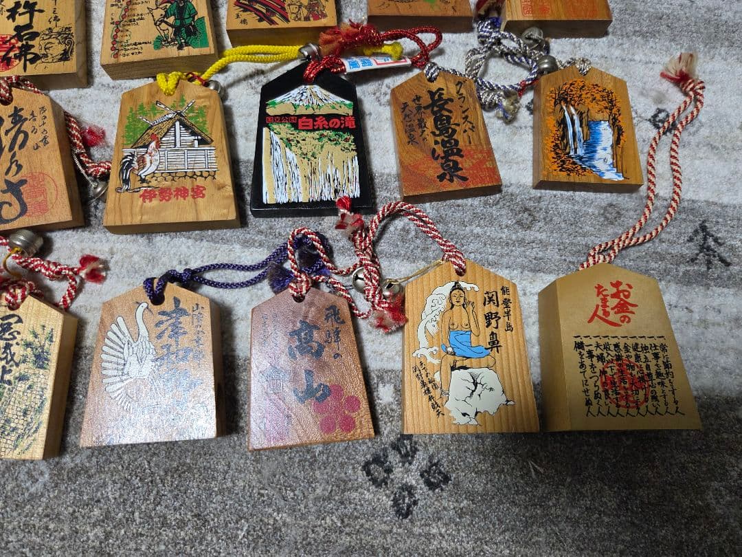 通行手形　参詣手形　32個セット　昭和～平成