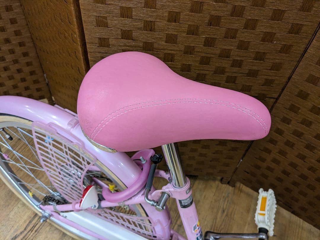 U010 子供自転車　20インチ　ピンク