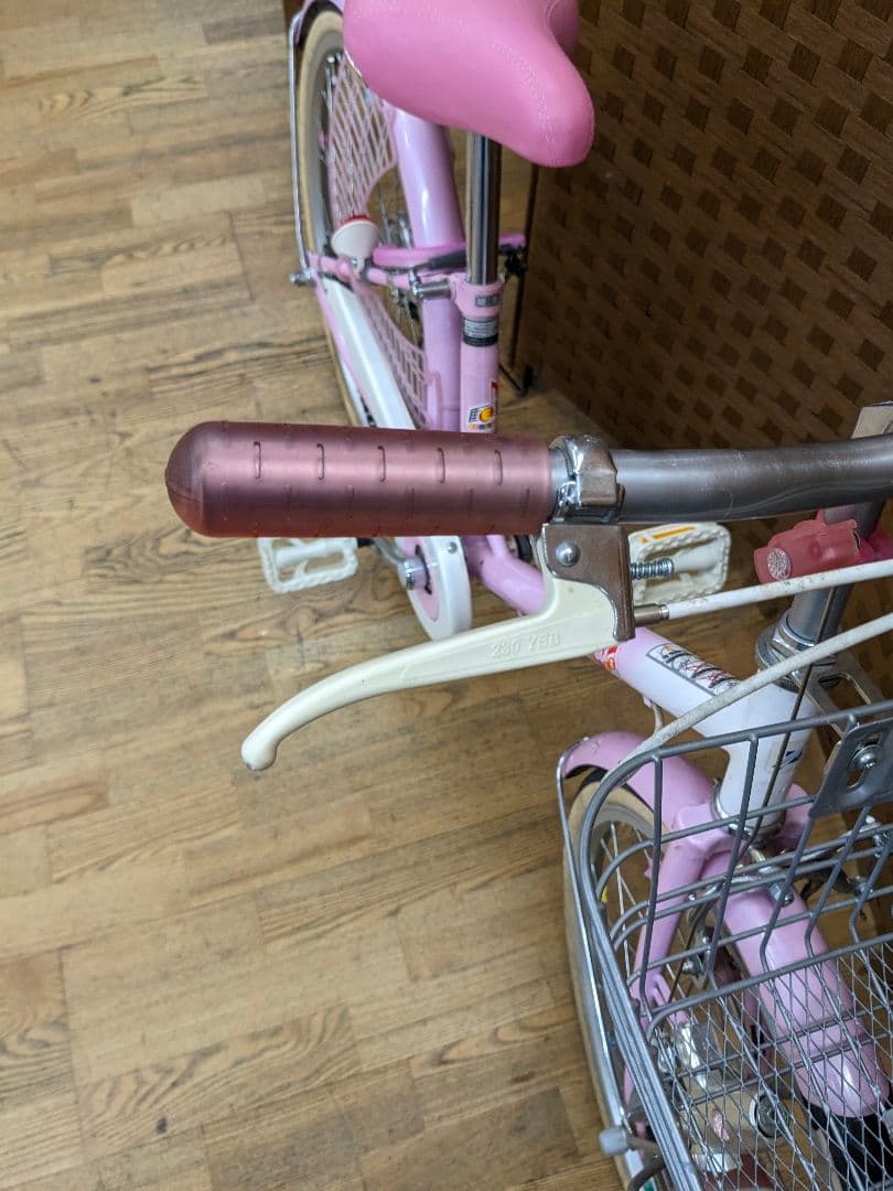 U010 子供自転車　20インチ　ピンク