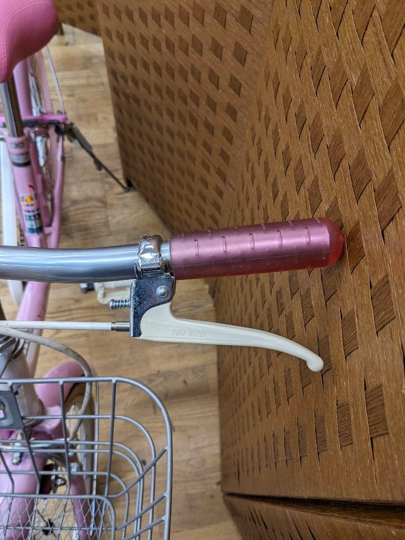 U010 子供自転車　20インチ　ピンク