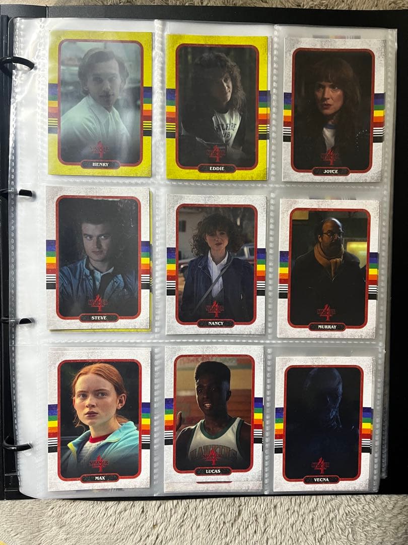 ストレンジャー・シングス トレーディングカードセット