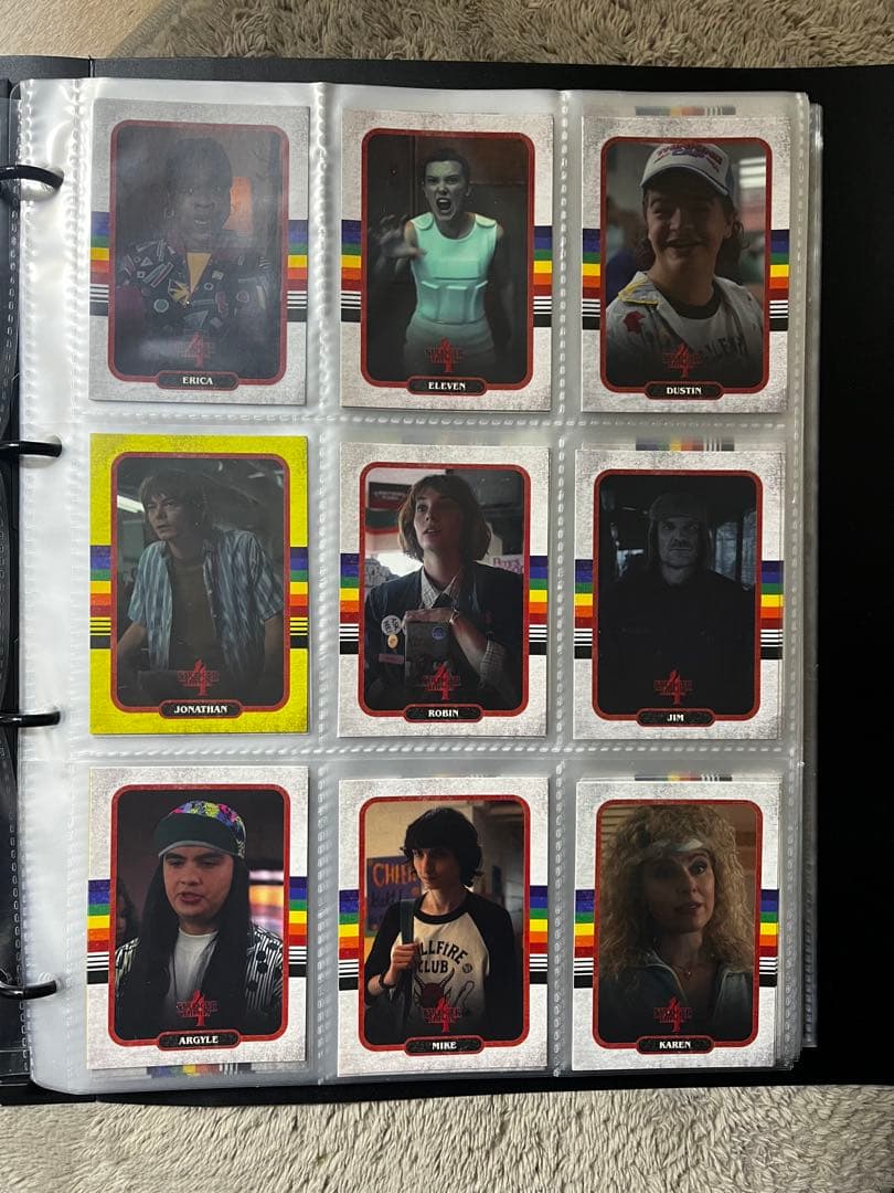 ストレンジャー・シングス トレーディングカードセット