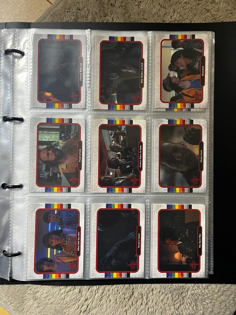 ストレンジャー・シングス トレーディングカードセット