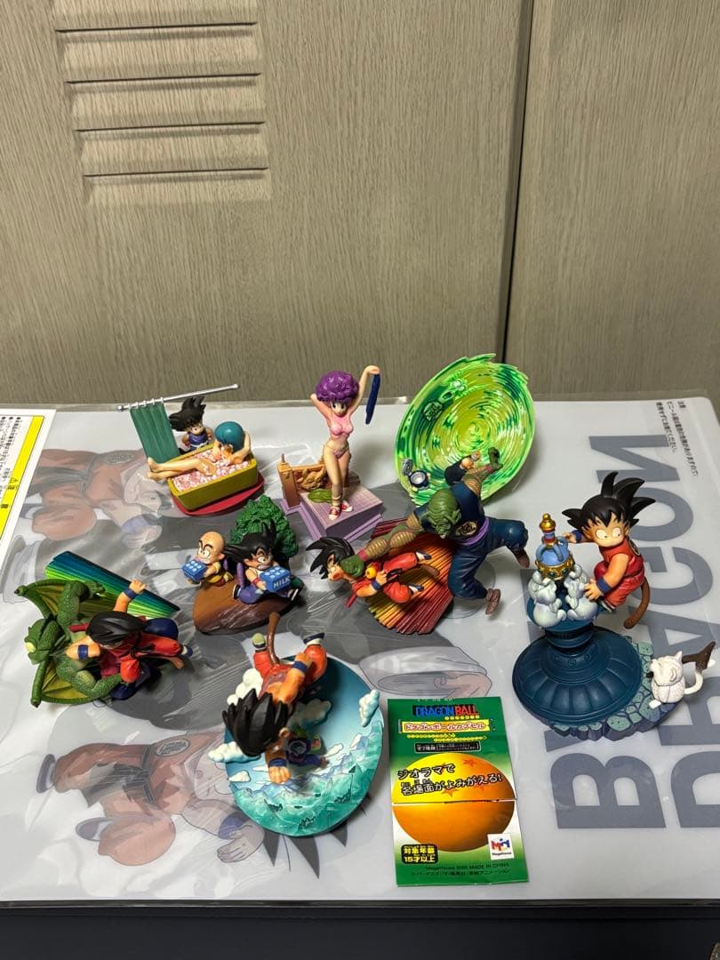 ドラカプ　ぶったおせピッコロ大魔王　ドラゴンボールクライシス編　彩色コンプセット