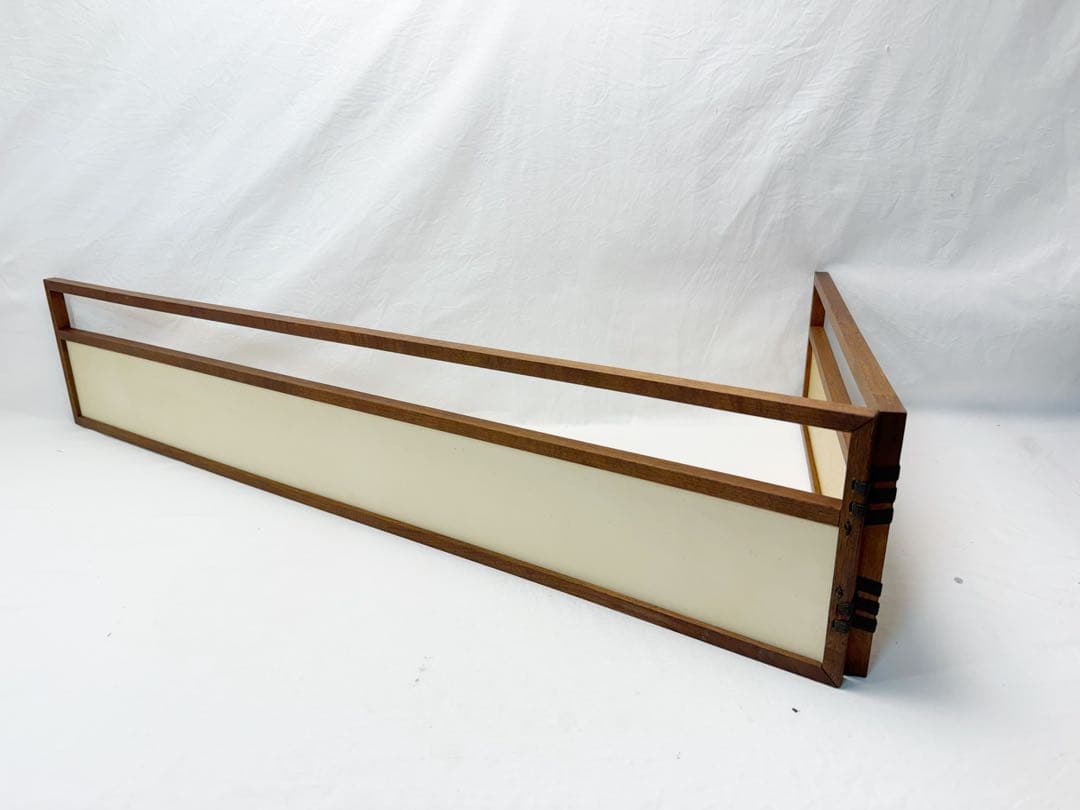 ほぼ未使用 茶道具 煎茶用 風炉先屏風 桑縁 金砂子 裏白 両面使い 紙箱