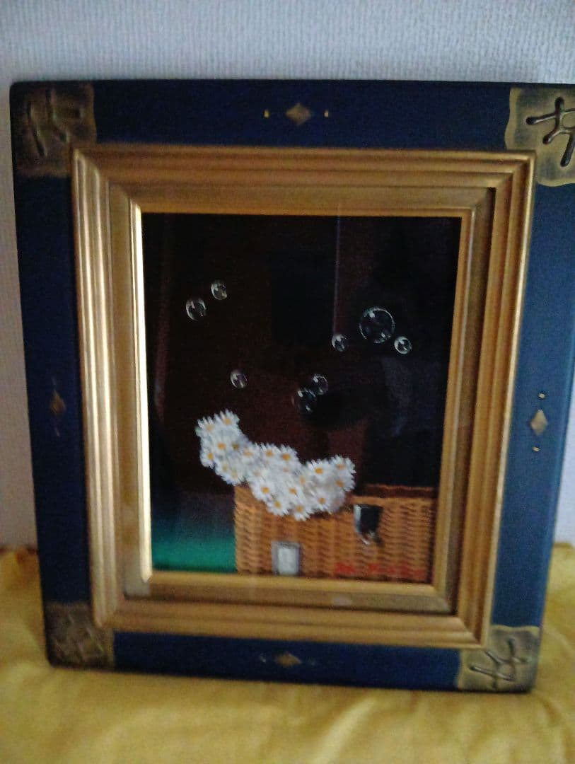 八代亜紀　油彩画F3