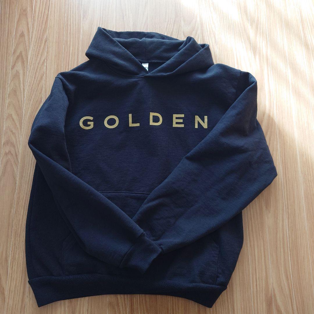 アイドル JungKook GOLDEN HOODIE (Lsize)