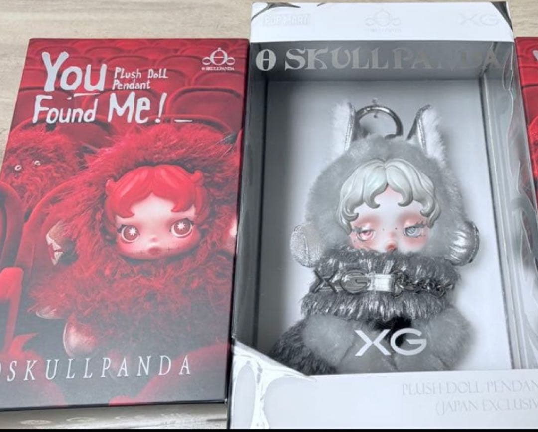 SKULLPANDA、2点set、XG日本限定、Ratty Bear